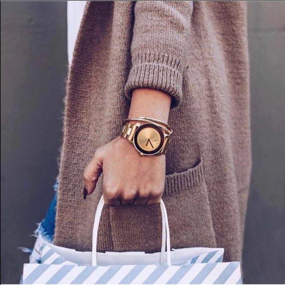 MOVADO BOLD WATCH - ROSE GOLD